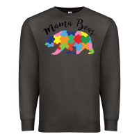 Smoke mama bear Premium Sweatshirt - CowhideDigitalArt