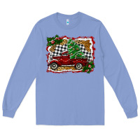 Christmas Truck With Christmas Tree Long Sleeve Tee | Teevron