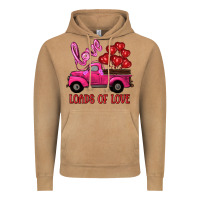 Vintage Camel valentine's day loads of love turck with balloons Vintage Hoodie - RanaPortraitStore