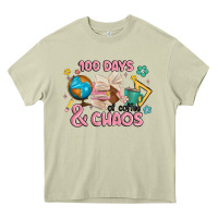 Mossy 100 days of coffe and chaos Heavy Core Tee - MaliasSmallBusiness