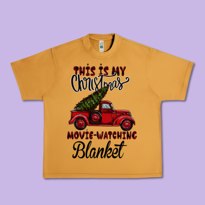 This Is My Christmas Movie Watching Blanket Urban Heavy Tee Designed By Bettercallsaul