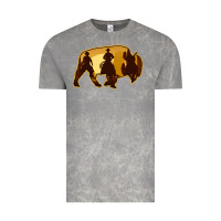 Cloud Rock Bison Silhouette Cowboy Vintage Tee - Bettercallsaul