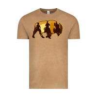 Vintage Camel Bison Silhouette Cowboy Vintage Tee - Bettercallsaul