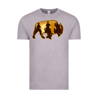 Vintage Zinc Bison Silhouette Cowboy Vintage Tee - Bettercallsaul