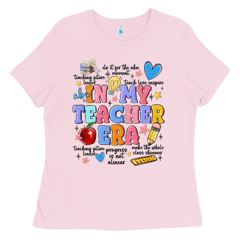 In My Teacher Era Ladies Tee by MaliasSmallBusiness | Teevron