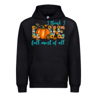 Black i think i love fall most of all Urban Hoodie - Artiststas