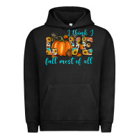 Pigment Black i think i love fall most of all Urban Hoodie - Artiststas