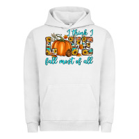 Pigment Lunar Rock i think i love fall most of all Urban Hoodie - Artiststas