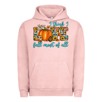 Pigment Salmon i think i love fall most of all Urban Hoodie - Artiststas