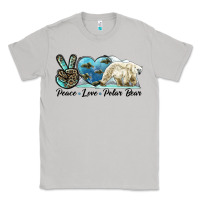 Moon Dust peace love polar bear Classic Tee - LillyAllenDesigns