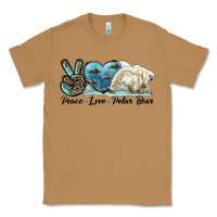 Toasted Coconut peace love polar bear Classic Tee - LillyAllenDesigns