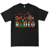 Black lets rodeo Premium Tee - NancyCooperArtShop