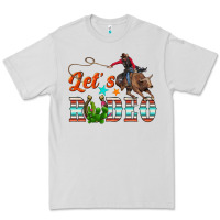 Dove Grey lets rodeo Premium Tee - NancyCooperArtShop
