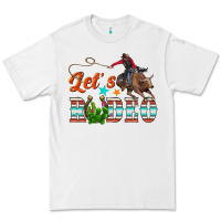 White lets rodeo Premium Tee - NancyCooperArtShop