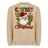 Mushroom cowboy christmas western cactus Heavyweight Sweatshirt - CowGirlArtShop