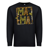 Black mama fall Premium Sweatshirt - CowhideDigitalArt