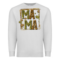 Dove Grey mama fall Premium Sweatshirt - CowhideDigitalArt