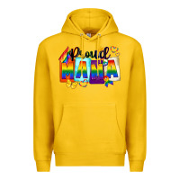 Lemon proud mama Premium Hoodie - FaDigitalArtStudio