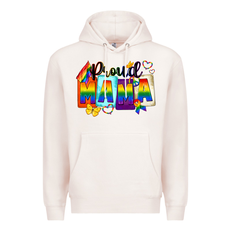 Proud Mama Premium Hoodie by FaDigitalArtStudio | Teevron