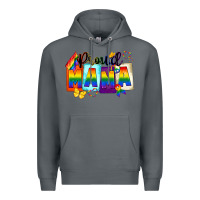 Rock proud mama Premium Hoodie - FaDigitalArtStudio