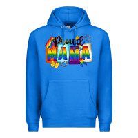 True Royal proud mama Premium Hoodie - FaDigitalArtStudio