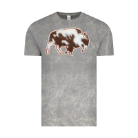 Cloud Rock Cowhide Bison Silhouette Vintage Tee - Bettercallsaul