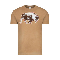 Vintage Camel Cowhide Bison Silhouette Vintage Tee - Bettercallsaul