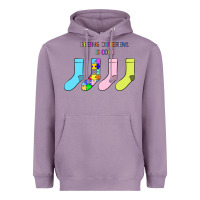 Lavender Titi Pretty Art Being Different Is Cool Heavyweight Hoodie - CowhideDigitalArt