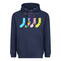 Navy Titi Pretty Art Being Different Is Cool Heavyweight Hoodie - CowhideDigitalArt