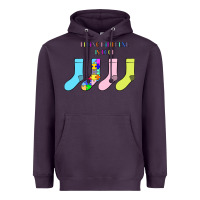 Plum Titi Pretty Art Being Different Is Cool Heavyweight Hoodie - CowhideDigitalArt