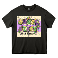 Asphalt booze beads Heavy Core Tee - MaliasSmallBusiness