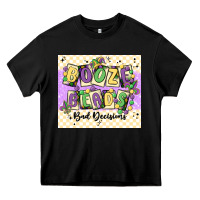 Black booze beads Heavy Core Tee - MaliasSmallBusiness