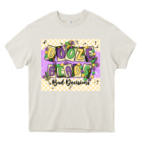 Cream booze beads Heavy Core Tee - MaliasSmallBusiness