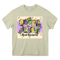 Mossy booze beads Heavy Core Tee - MaliasSmallBusiness