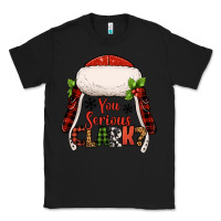 Black western you serious clark christmas Classic Tee - Jasminsmagicworld