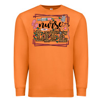 Carrot Nurse life leopard frame Premium Sweatshirt - LillyAllenDesigns