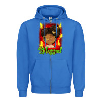 True Royal blessed juneteenth Zipper Hoodie - FaDigitalArtStudio
