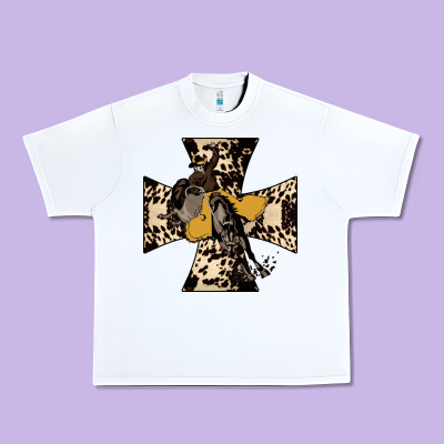 Bronc Rider Urban Heavy Tee Designed By Bettercallsaul