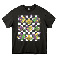 Asphalt mardi gras Heavy Core Tee - MaliasSmallBusiness