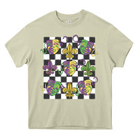 Mossy mardi gras Heavy Core Tee - MaliasSmallBusiness
