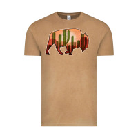 Vintage Camel Cactus Bison Silhouette Vintage Tee - Bettercallsaul