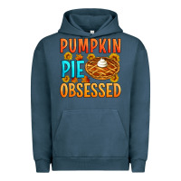 Pigment Midnight Navy Pumpkin pie obsessed Urban Hoodie - Artiststas