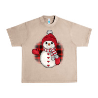 French Oak snowman christmas Urban Heavy Tee - JahusDesignShop