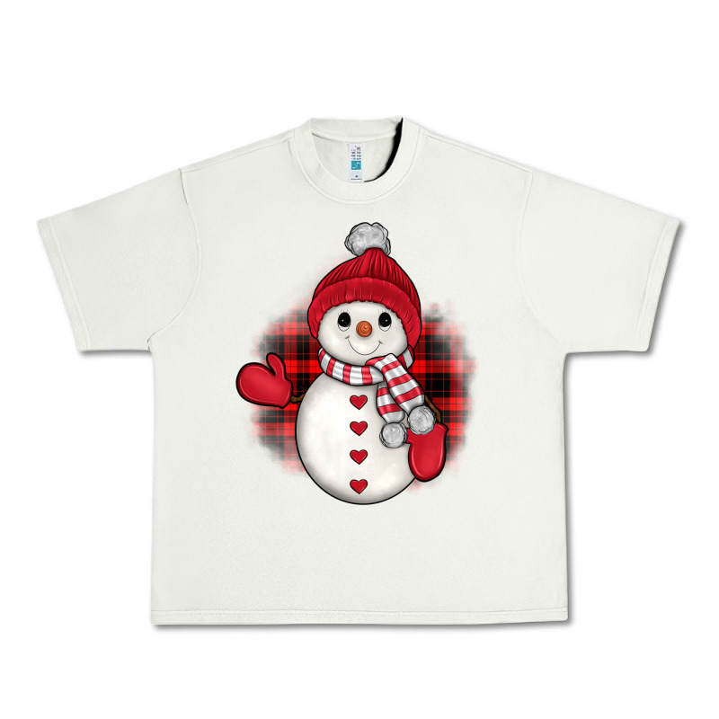 Snowman Christmas Urban Heavy Tee by JahusDesignShop | Teevron