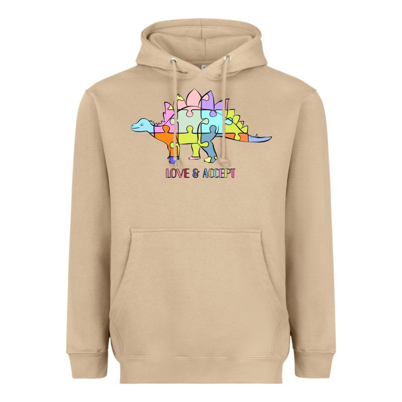 Titi Pretty Art Love And Accept Heavyweight Hoodie by CowhideDigitalArt | Teevron