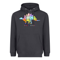 Smoke Titi Pretty Art Love And Accept Heavyweight Hoodie - CowhideDigitalArt