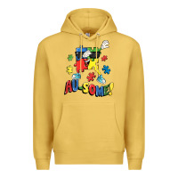 Antique Gold Au-some! Autism puzzle dabbing Premium Hoodie - FaDigitalArtStudio