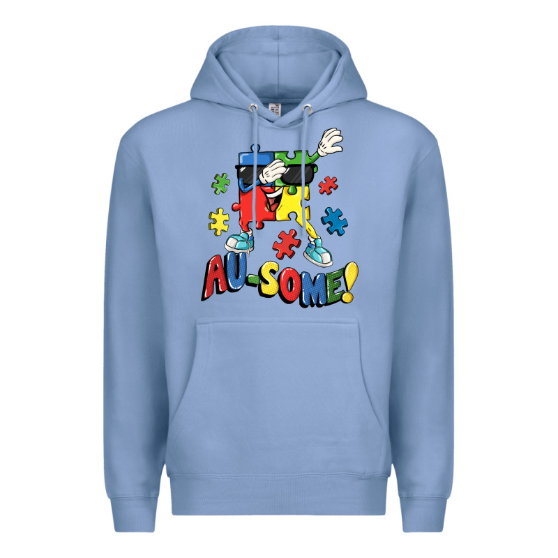 Au-some! Autism Puzzle Dabbing Premium Hoodie by FaDigitalArtStudio | Teevron
