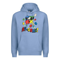 Colony Blue Au-some! Autism puzzle dabbing Premium Hoodie - FaDigitalArtStudio