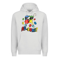 Dove Grey Au-some! Autism puzzle dabbing Premium Hoodie - FaDigitalArtStudio